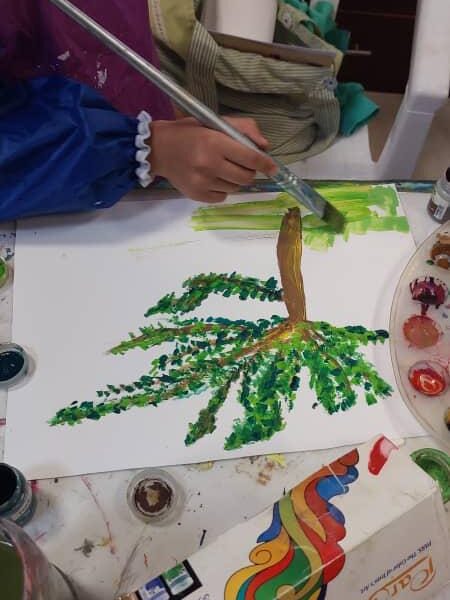 کلاس نقاشی کودک